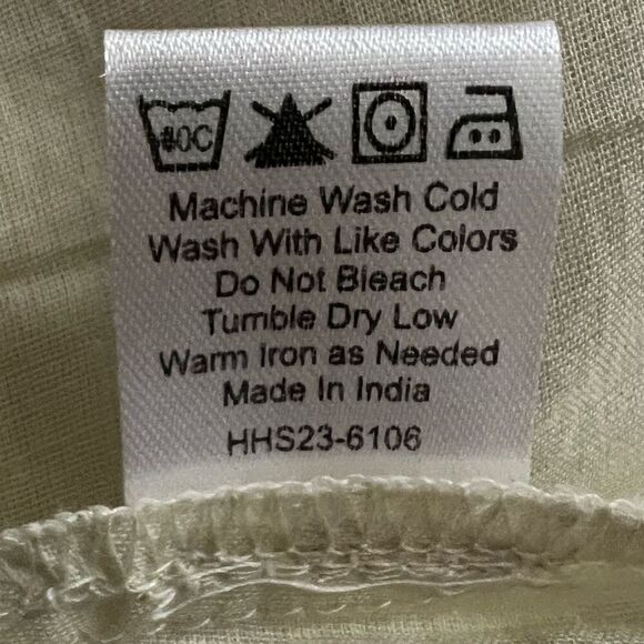 House of Harlow 1960 Molly Ivory Maxi Dress Boho Prairie Printed Women’s Small - Picture 7 of 10